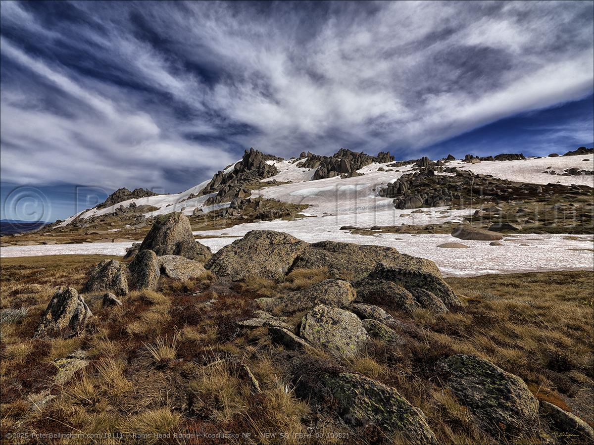 Peter Bellingham Photography Rams Head Range - Kosciuszko NP - NSW SQ (PBH4 00 10682)
